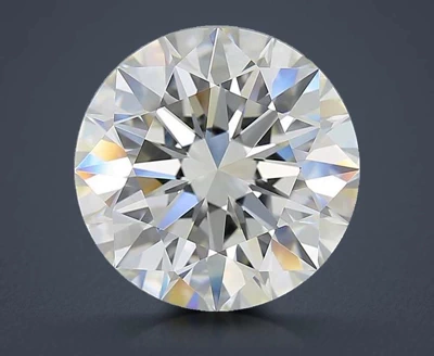 6.37ct J VVS1 Rare Carat Ideal Cut Round Diamond