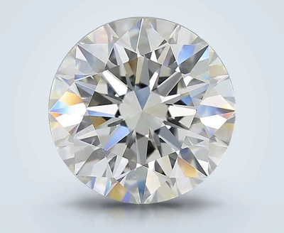 6.37ct J VVS1 Rare Carat Ideal Cut Round Diamond