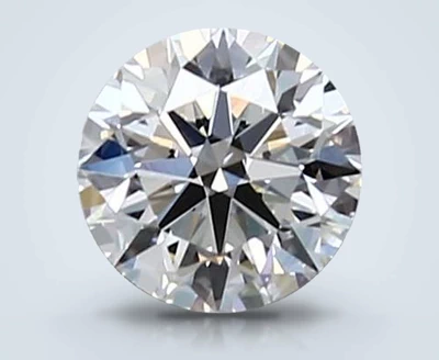 0.64ct H VVS1 Rare Carat Ideal Cut Round Diamond