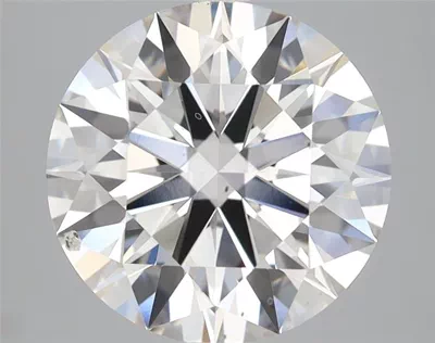 3.39ct F SI1 Rare Carat Ideal Cut Round Lab Grown Diamond