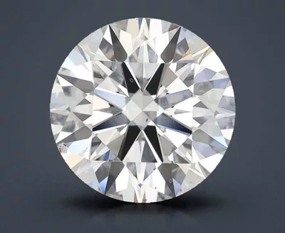 3.39ct F SI1 Rare Carat Ideal Cut Round Lab Grown Diamond