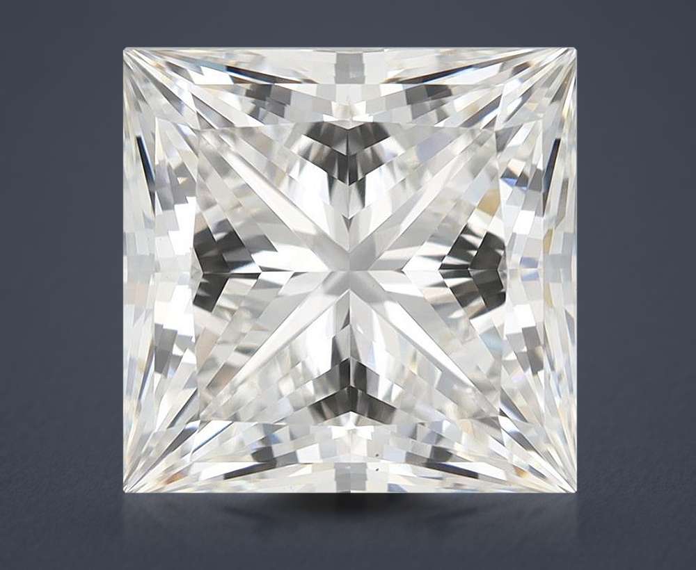 8.10ct H VS1 Rare Carat Ideal Cut Princess Lab Grown Diamond