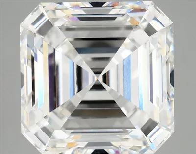 8.05ct F VVS2 Excellent Cut Asscher Lab Grown Diamond