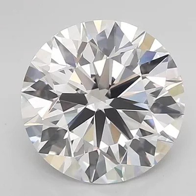 3.32ct E IF Rare Carat Ideal Cut Round Lab Grown Diamond