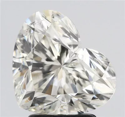 3.01ct I SI1 Rare Carat Ideal Cut Heart Diamond