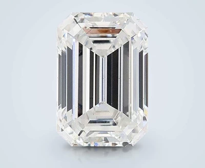 2.51ct E VS2 Rare Carat Ideal Cut Emerald Lab Grown Diamond