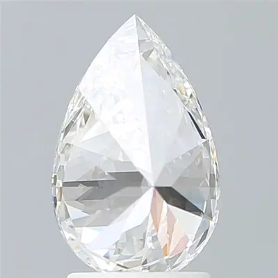 2.12ct E VVS2 Very Good Cut Pear Lab Grown Diamond