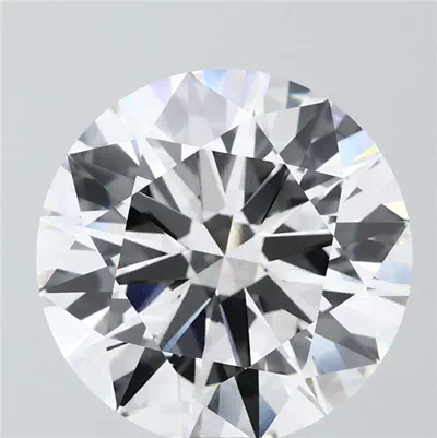 7.52ct E VVS2 Excellent Cut Round Lab Grown Diamond