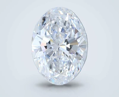 0.90ct D VS1 Good Cut Oval Lab Grown Diamond