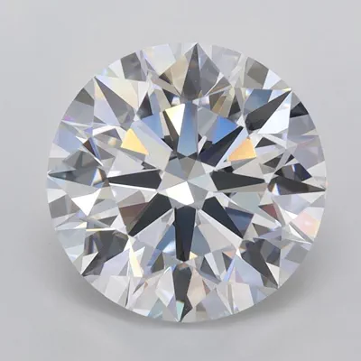 3.03ct D FL Rare Carat Ideal Cut Round Lab Grown Diamond
