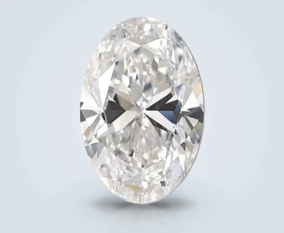 4.31ct D VS2 Rare Carat Ideal Cut Oval Lab Grown Diamond