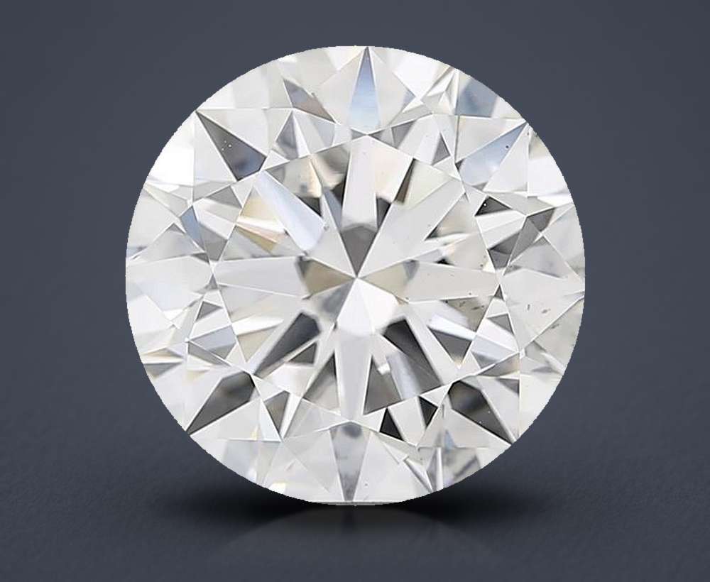 8.01ct F VS2 Excellent Cut Round Lab Grown Diamond