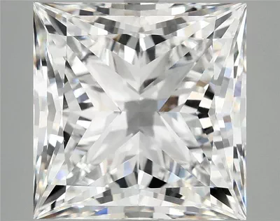 10.17ct F VVS2 Rare Carat Ideal Cut Princess Lab Grown Diamond