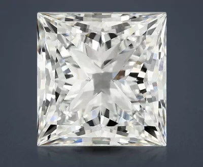 10.17ct F VVS2 Rare Carat Ideal Cut Princess Lab Grown Diamond