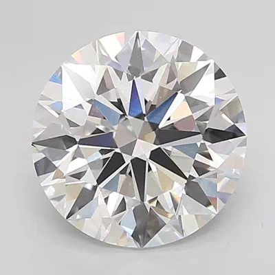 4.20ct D VS1 Rare Carat Ideal Cut Round Lab Grown Diamond