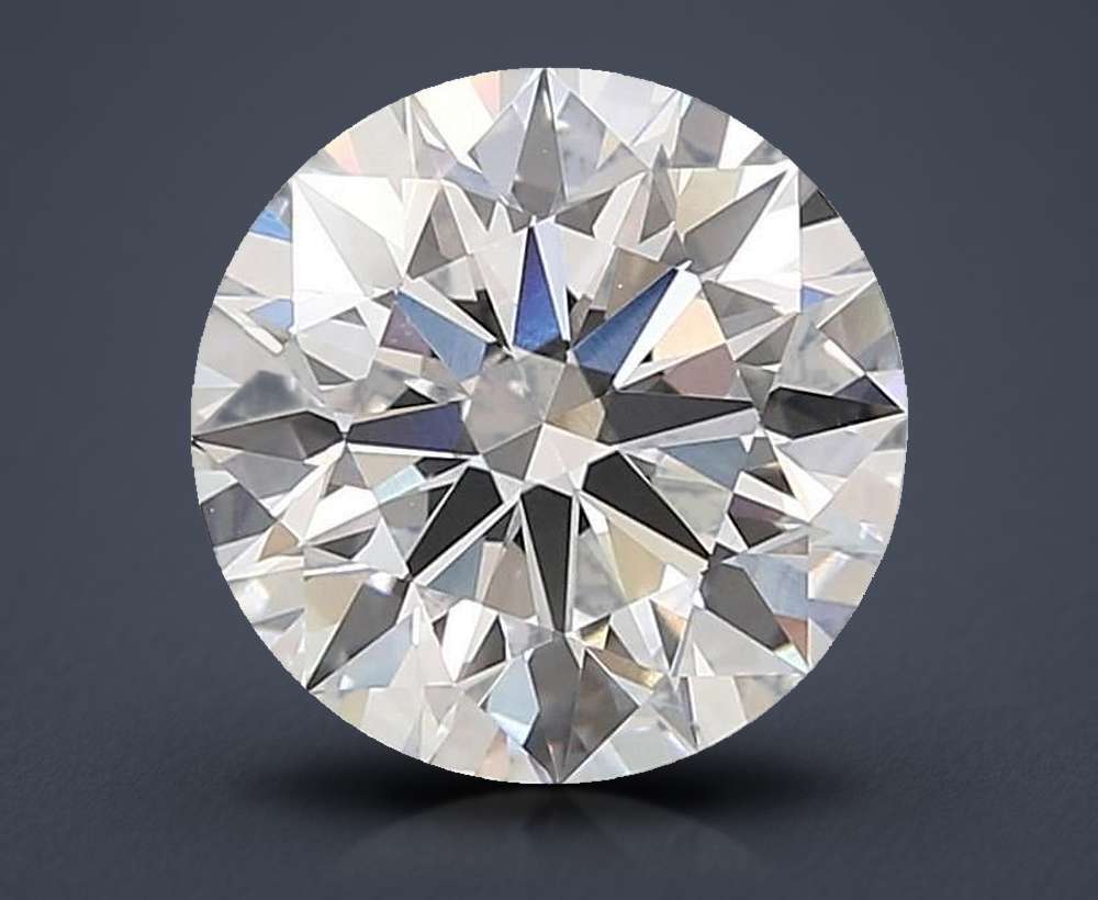 4.20ct D VS1 Rare Carat Ideal Cut Round Lab Grown Diamond