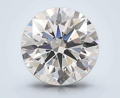 4.20ct D VS1 Rare Carat Ideal Cut Round Lab Grown Diamond