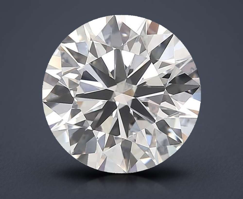 4.00ct D VVS1 Rare Carat Ideal Cut Round Lab Grown Diamond