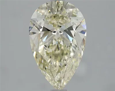 2.01ct K SI1 Rare Carat Ideal Cut Pear Diamond