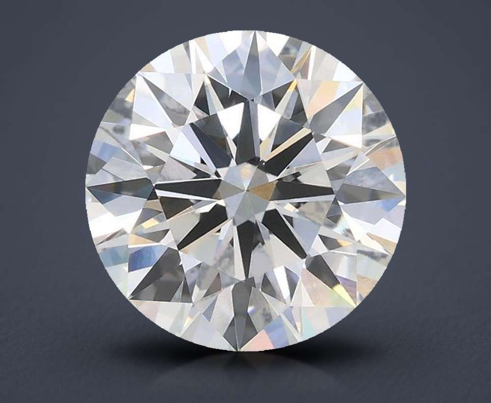 2.93ct E VVS1 Rare Carat Ideal Cut Round Lab Grown Diamond
