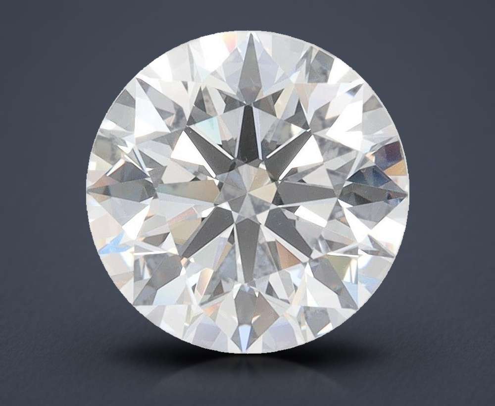 3.02ct D IF Rare Carat Ideal Cut Round Lab Grown Diamond