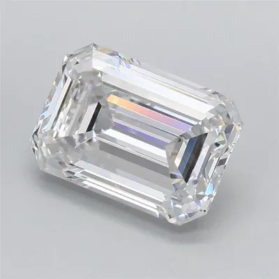 2.06ct E VVS2 Rare Carat Ideal Cut Emerald Lab Grown Diamond