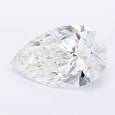 1.27ct E VS1 Rare Carat Ideal Cut Pear Lab Grown Diamond