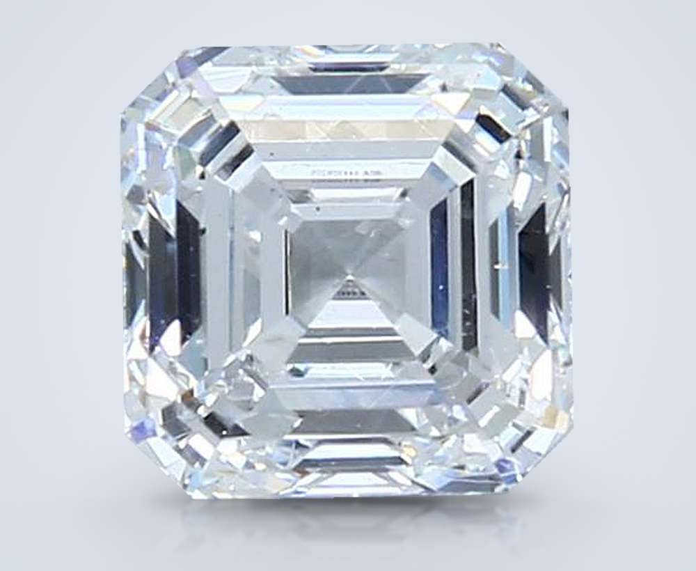 1.55ct D VS2 Rare Carat Ideal Cut Asscher Diamond