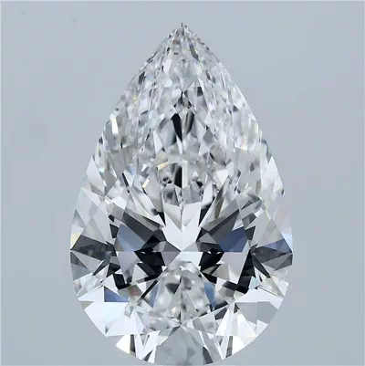 10.61ct E VVS2 Rare Carat Ideal Cut Pear Lab Grown Diamond