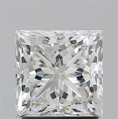 2.03ct I SI2 Rare Carat Ideal Cut Princess Diamond