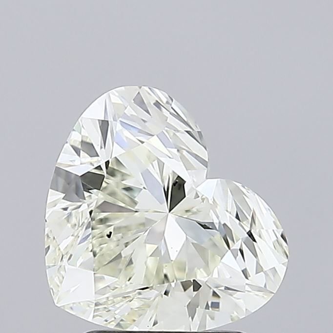 2.03ct J VS2 Rare Carat Ideal Cut Heart Diamond