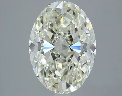 4.01ct J VVS1 Rare Carat Ideal Cut Oval Diamond