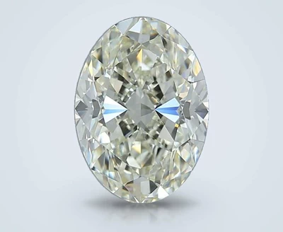 4.01ct J VVS1 Rare Carat Ideal Cut Oval Diamond