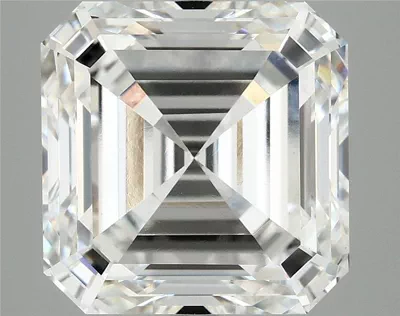 9.38ct F VS1 Excellent Cut Asscher Lab Grown Diamond