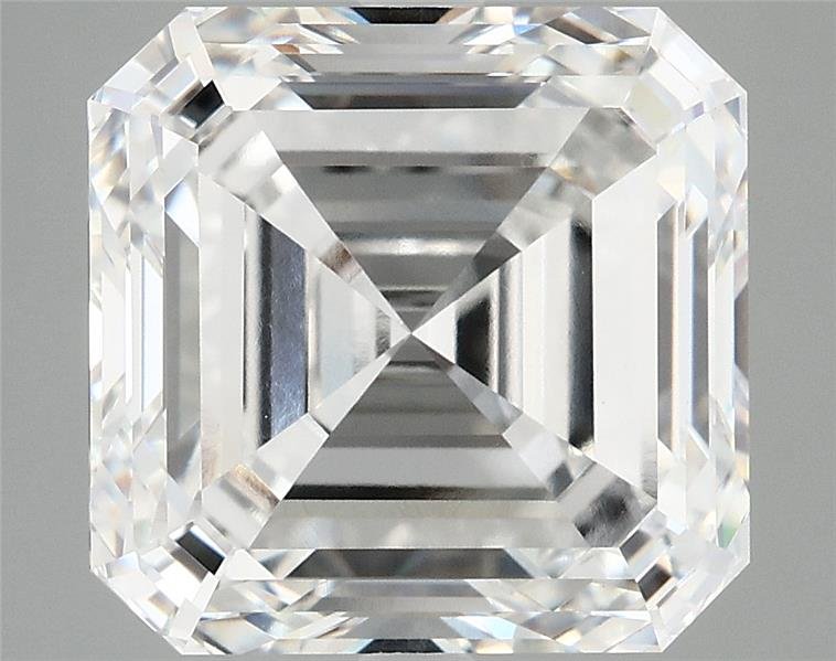 7.10ct F VVS2 Excellent Cut Asscher Lab Grown Diamond
