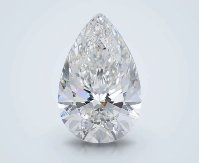 11.59ct F VVS2 Rare Carat Ideal Cut Pear Lab Grown Diamond