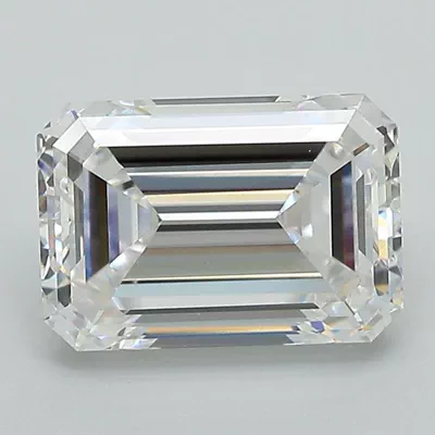 2.59ct E VS1 Excellent Cut Emerald Lab Grown Diamond