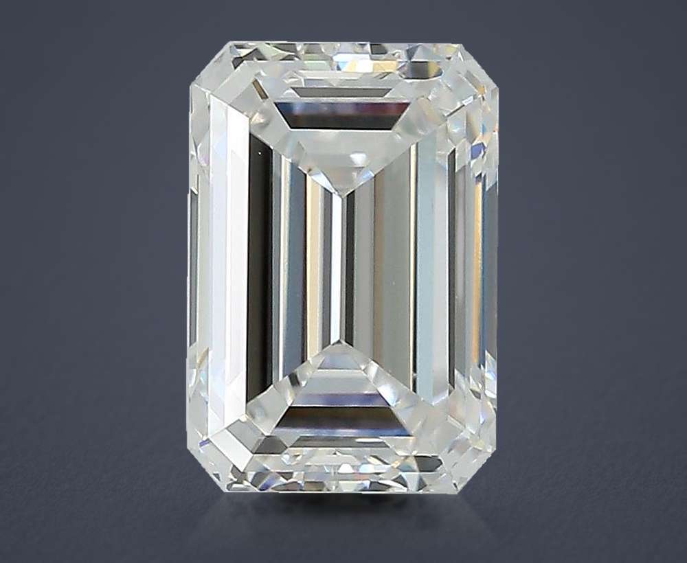 2.59ct E VS1 Rare Carat Ideal Cut Emerald Lab Grown Diamond