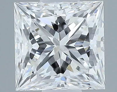 0.34ct D VS1 Rare Carat Ideal Cut Princess Diamond