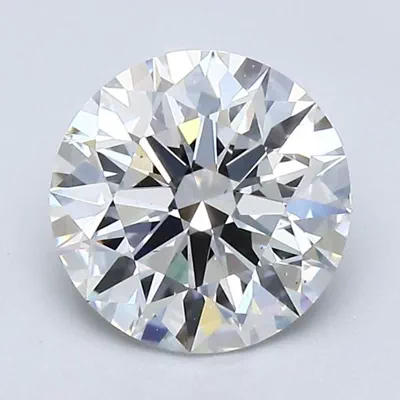 1.62ct H SI1 Rare Carat Ideal Cut Round Diamond
