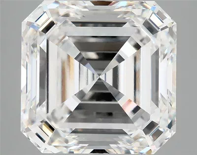 10.59ct E VVS2 Rare Carat Ideal Cut Asscher Lab Grown Diamond