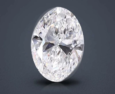 3.58ct E VS1 Rare Carat Ideal Cut Oval Lab Grown Diamond