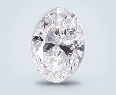 3.58ct E VS1 Rare Carat Ideal Cut Oval Lab Grown Diamond