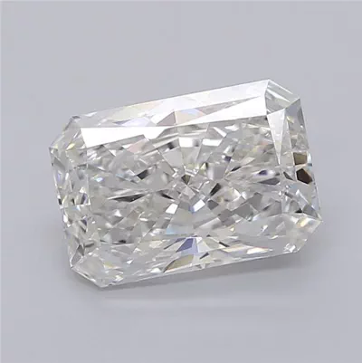 3.04ct F VVS2 Rare Carat Ideal Cut Radiant Lab Grown Diamond