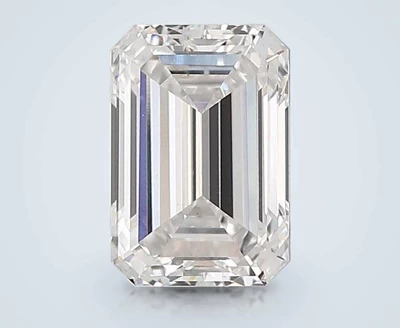 2.61ct E VS1 Rare Carat Ideal Cut Emerald Lab Grown Diamond