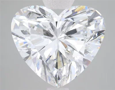 5.01ct E SI1 Excellent Cut Heart Lab Grown Diamond