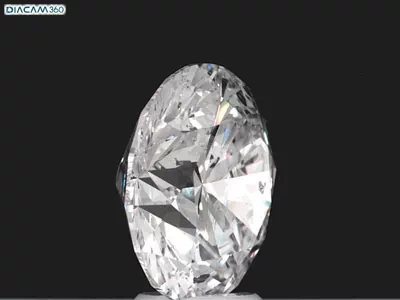 6.90ct D SI2 Rare Carat Ideal Cut Round Diamond