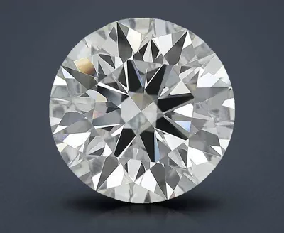8.16ct H VVS1 Rare Carat Ideal Cut Round Diamond
