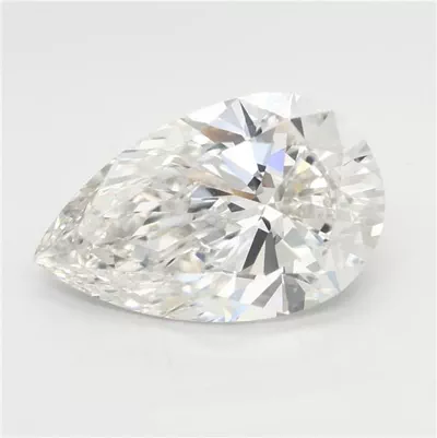 5.08ct G VVS2 Rare Carat Ideal Cut Pear Lab Grown Diamond