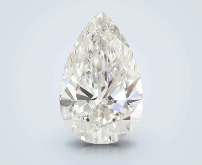 5.08ct G VVS2 Rare Carat Ideal Cut Pear Lab Grown Diamond